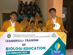 Leadership Training of Biology Education Himpunan Mahasiswa Biologi Tahun 2022/2023. 